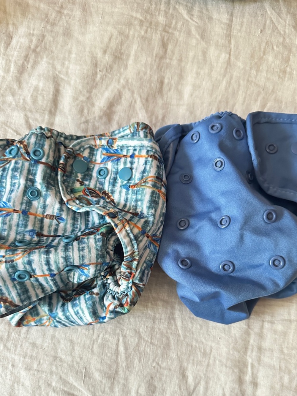 Reusable Kids Diaper Cover - Blue - Picture 6 of 7